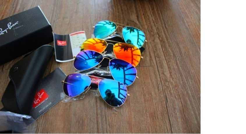 Очки ннадо?! Стильные солнцезащитные очки Rаy Ban Aviator за полцены.