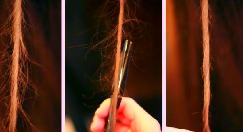 Стрижка горячими ножницами по форме или жгутиками со скидкой 65% в Студии красоты «Анны Саливон».