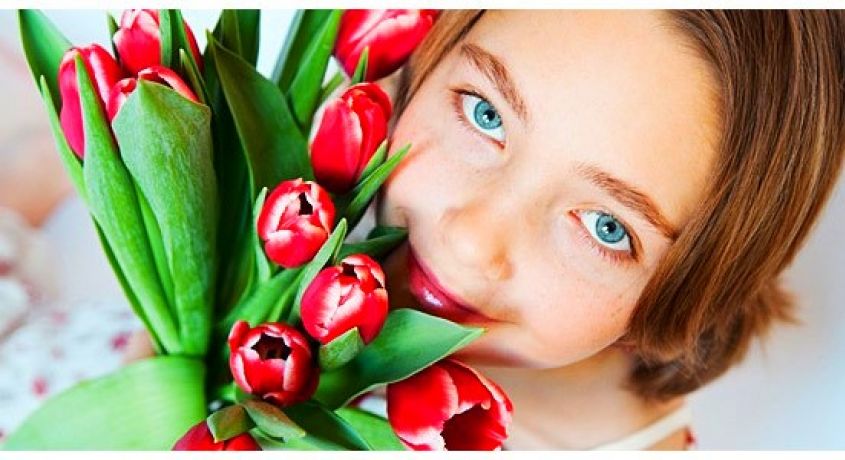 Тюльпановая радость! Специально к 8 марта букеты тюльпанов со скидкой 50% от праздничного агентства «STUdia Design».