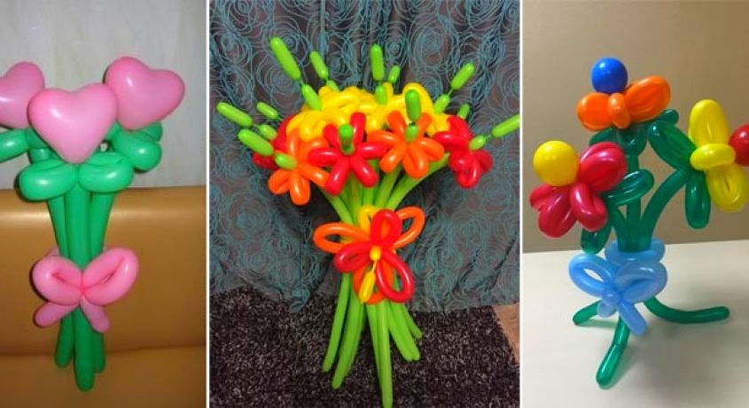 Сюрпризы для Ваших любимых! Композиции или букеты из воздушных шаров со скидкой 60% от праздничного агентства «Бутик Веселья».