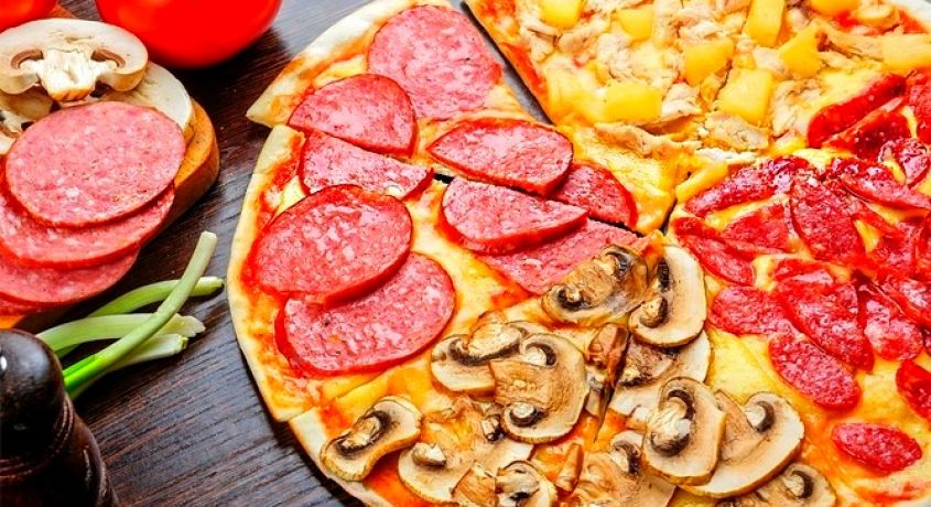 Мексиканская, шашлычная или Нью-Йорк? Скидка 50% на пиццу 40см из 3-х сортов на выбор от службы доставки еды «Пицца Микс».
