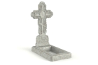Мраморный крест на могилу