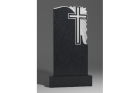 Вертикальный памятник «Крест с лучами»