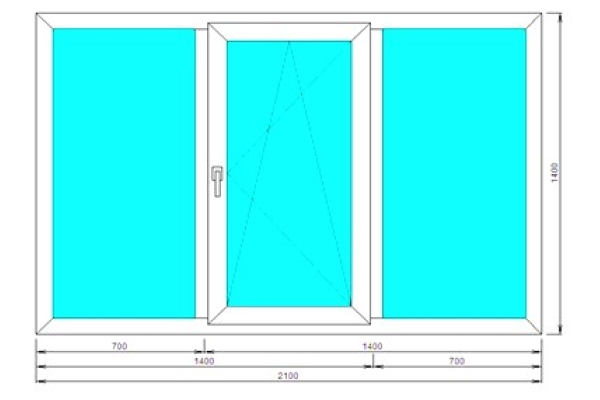  Satels Satels Optimum 2100*1400 (4-12W-4-12W-4И(36)мм)