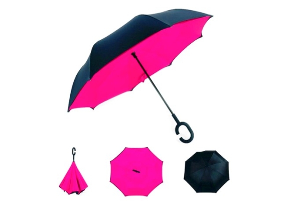 Обратный женский зонт Um-213