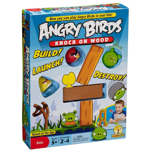 Заветная мечта каждого ребенка! Настольная игра Angry Birds Knock On Wood со скидкой 50%.
