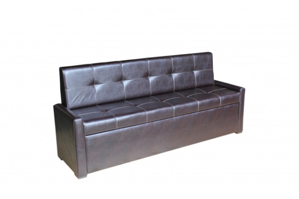 Кухонный диван «Берн» с узким подлокотником